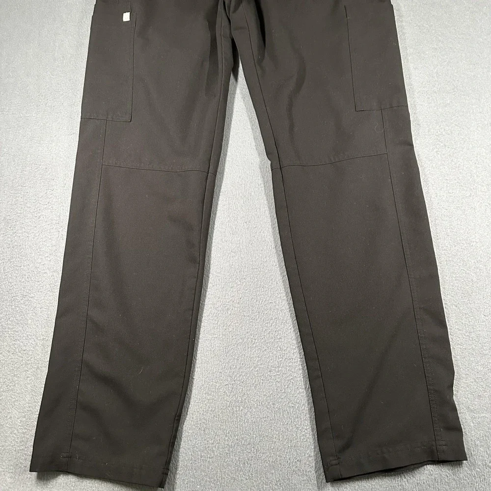 FIGS Axim Technical Collection Cargo Pants Mens Large Black Scrub 32 Inseam